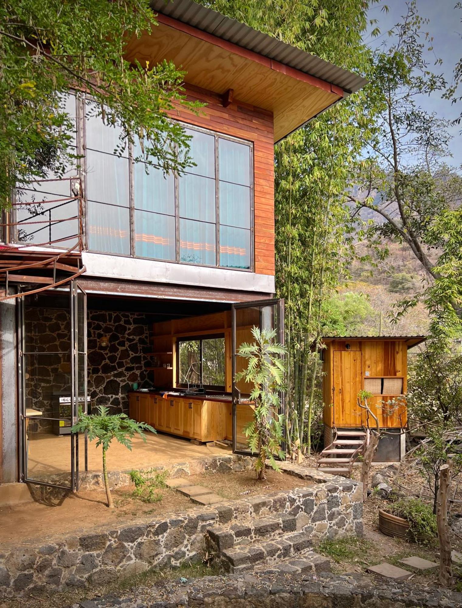 Santuario Ave Fenix-Cabanas Tepoztlán Dış mekan fotoğraf