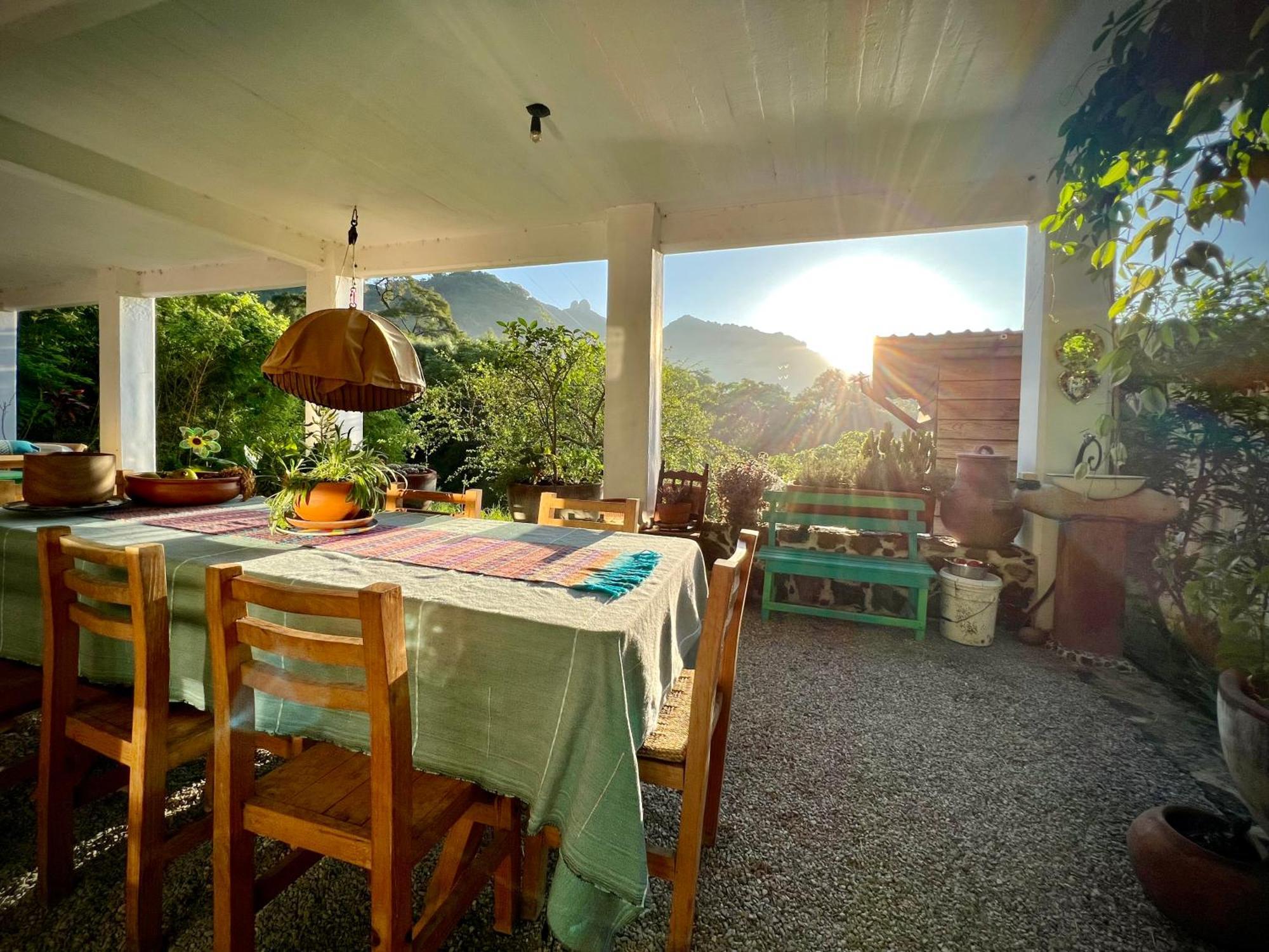 Santuario Ave Fenix-Cabanas Tepoztlán Dış mekan fotoğraf